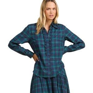 Trovata Ava Plaid Shirt
